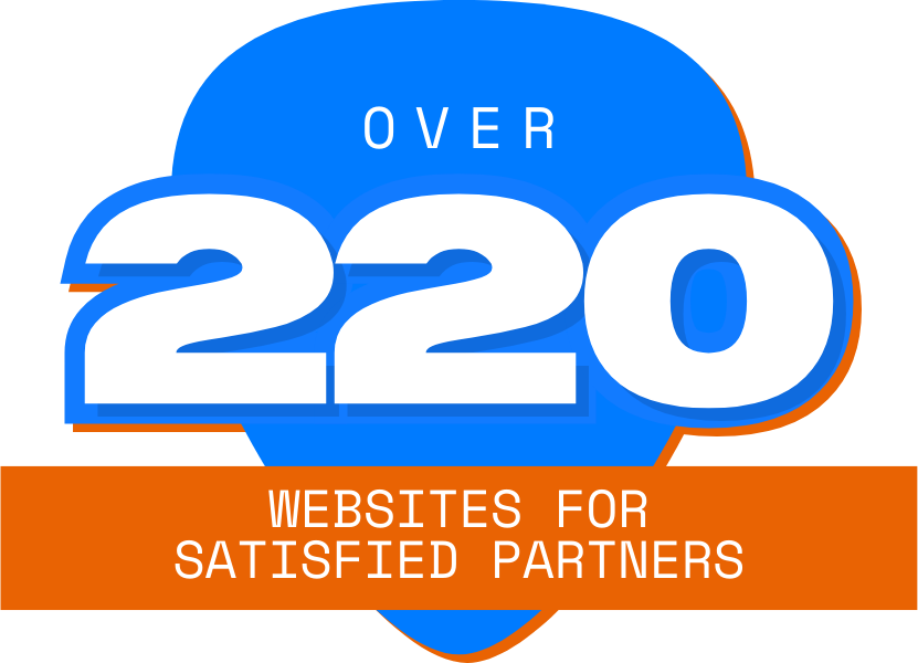 Over 220 websites for satisfied partners