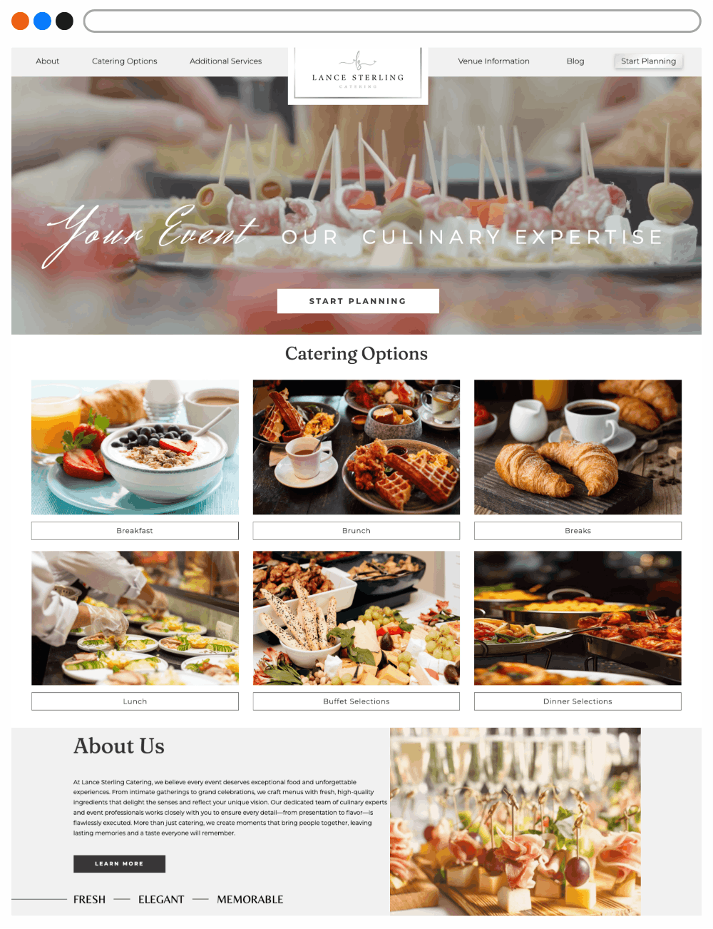 Lance Sterling Catering